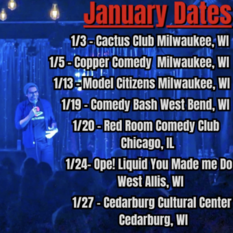 Chicago & WI shows